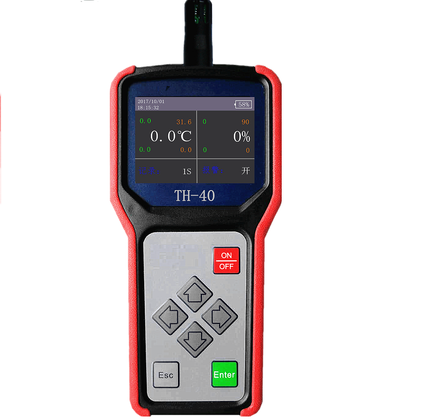 Modelo Th-40 Handheld Digital Temperatura e medidor de umidade